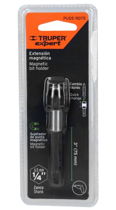 EXTENSIÓN MAGNETICA PARA PUNTAS DE DESARMADOR 