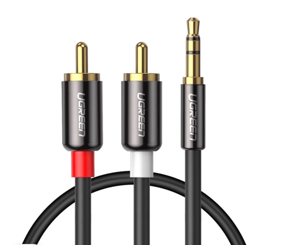 CABLE DE AUDIO RCA A AUX 3.5 DE 1 METRO