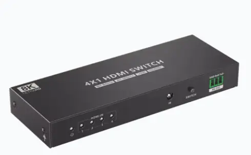 SELECTOR DE HDMI DE 4 ENTRADAS A 1 SALIDA