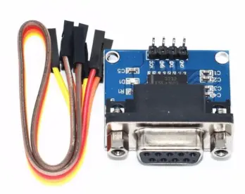CONVERTIDOR DE RS232 A TTL D89 CON CHIP MAX3232