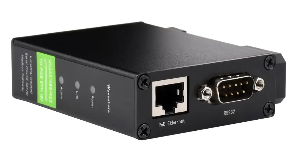 ADAPTADOR O CONVERTIDOR DE RS232/485 A ETHERNET CON SOPORTE MODBUS