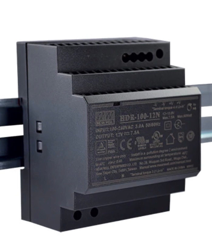 FUENTE DE PODER 15V A 100W DE RIEL DIN