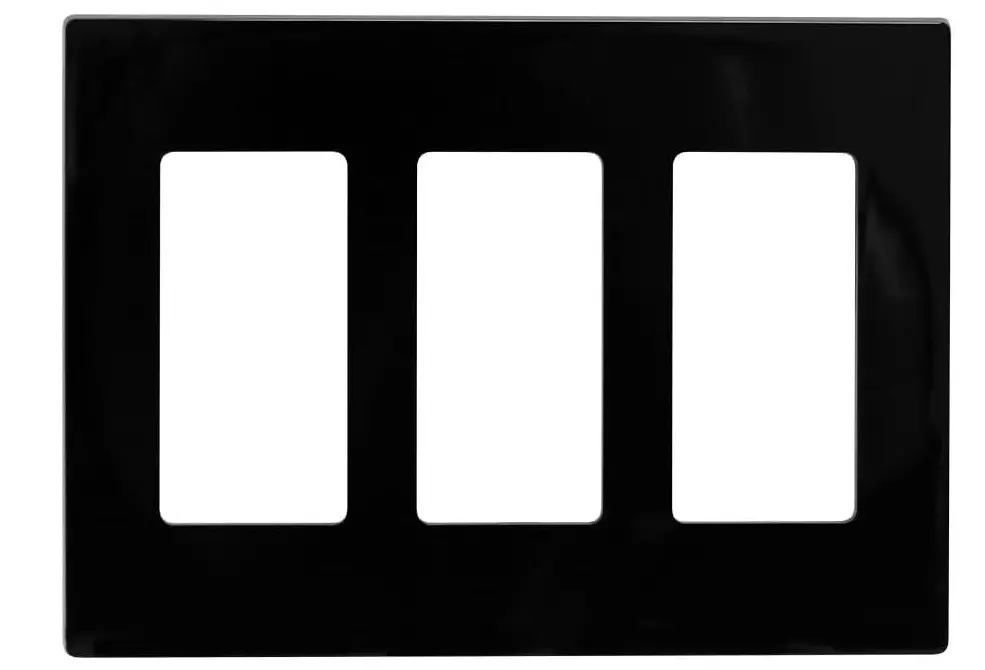 PLACA TRIPLE O DE 3 GANG DECORA PLUS