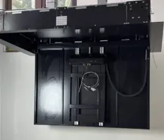SOPORTE DE TV MOTORIZADO OCULTO DE 75 PULGADAS