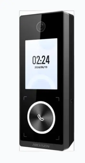 TERMINAL DE RECONOCIMIENTO FACIAL POE CON BOTON PARA LLAMADA GRANDE TIPO TIMBRE