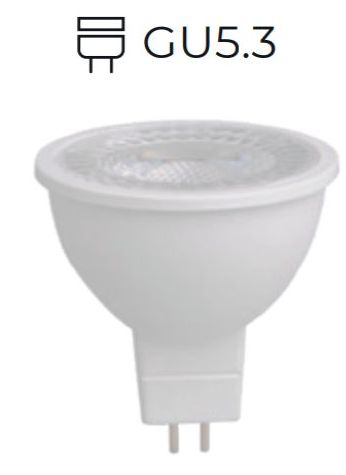 [EXTRA-02689] FOCO LEDSPOT BASE GU5.3 7W ATENUABLE 3000K