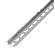 [EXTRA-01455] RIEL DIN RANURADO 35MM 7.5MM ALTURA 1 M LONGITUD ACERO CHAPADO