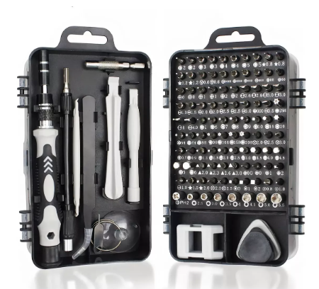 [EXTRA-02957] JUEGO O KIT DE 115 DESATORNILLADORES Y ATORNILLADORES DE PRECISION 