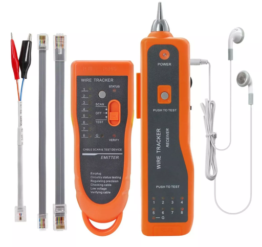 [EXTRA-02993] TESTER GENERADOR DE TONOS GENERICO NARANJA