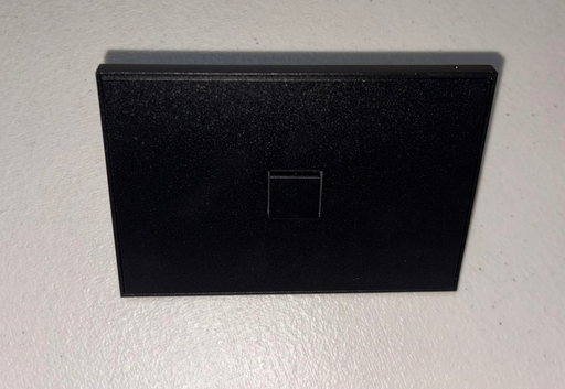 [EXTRA-02045] BOTONERA DE 1 BOTON AMERICANA TEXTURED BLACK