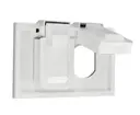 [EXTRA-02081] PLACA DE PARED P/EXTERIOR     LEVITON     053-04976-00W      BLANCO