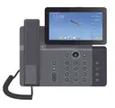 [EXTRA-03068] TELEFONO IP EMPRESARIAL POE CON PANTALLA TACTIL V67 NEGRO