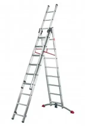 [EXTRA-03322] ESCALERA DE ALUMINIO DE TIJERA CON EXTENSION