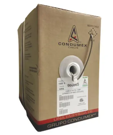 [EXTRA-03400] CABLE DE TELEFONO DE 4 HILOS DE COBRE