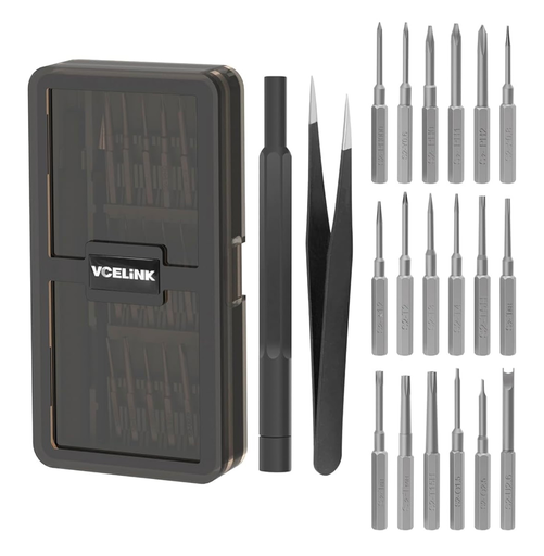 [EXTRA-03440] JUEGO O KIT DE 20 DESATORNILLADORES Y ATORNILLADORES DE PRECISION CON PUNTAS LARGAS 