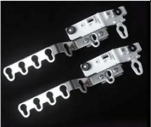 [EXTRA-03505] CARRETILLA PARA CORTINA PLISADA CON BRAZO LARGO