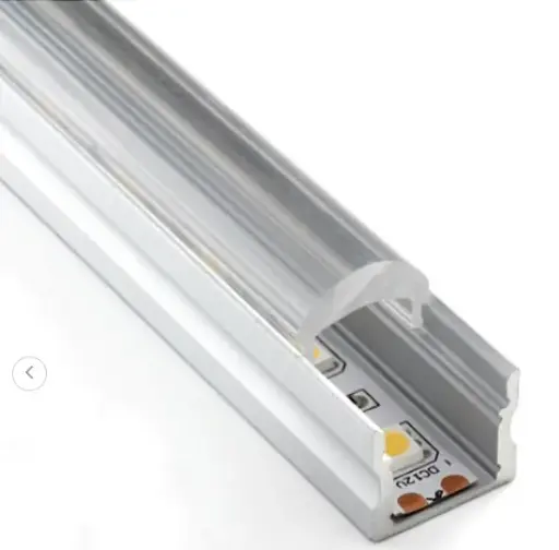 [EXTRA-03631] PERFIL PARA TIRA LED DE SOBREPONER 2 METROS NEGRO