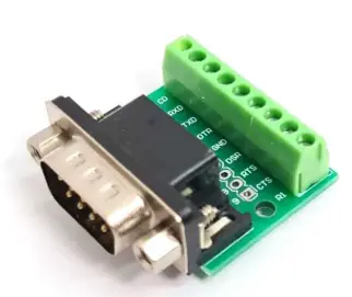 [EXTRA-03717] CONECTOR ANALOGICO DE 9 CLAVIJAS D-SUB D89 RS232 MACHO / HEMBRA